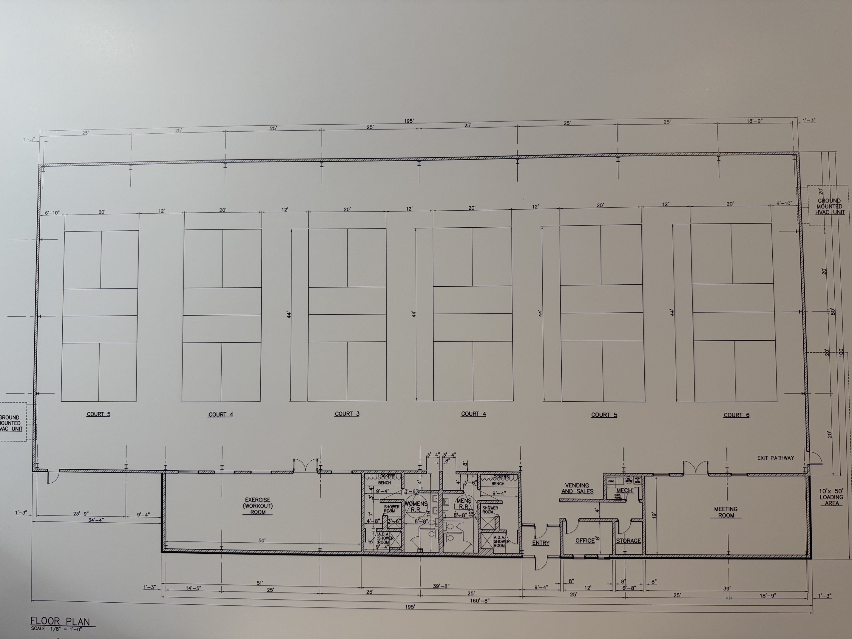 Huron Pickle Court Layout