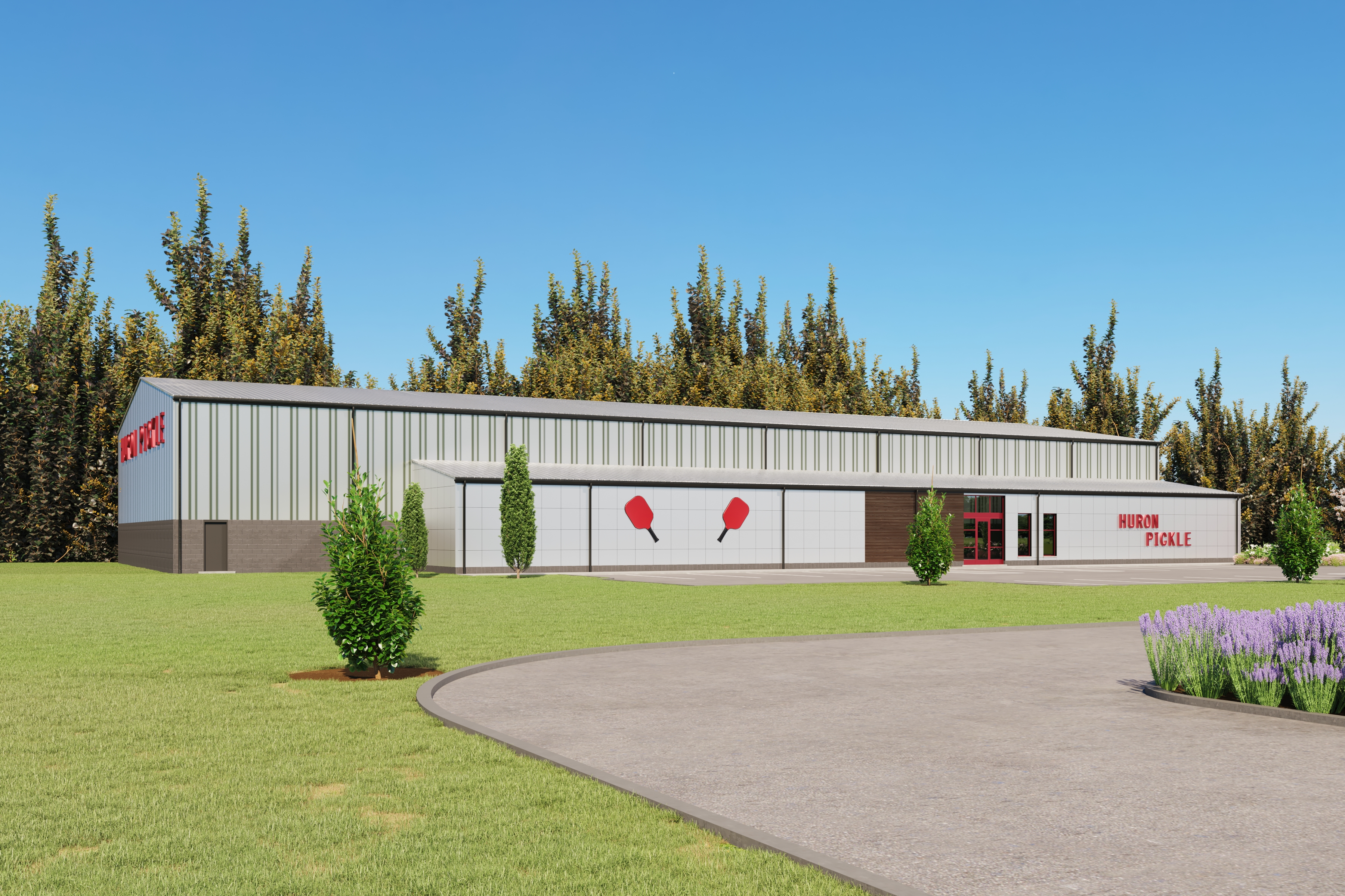 Huron Pickle Completed Building Rendering